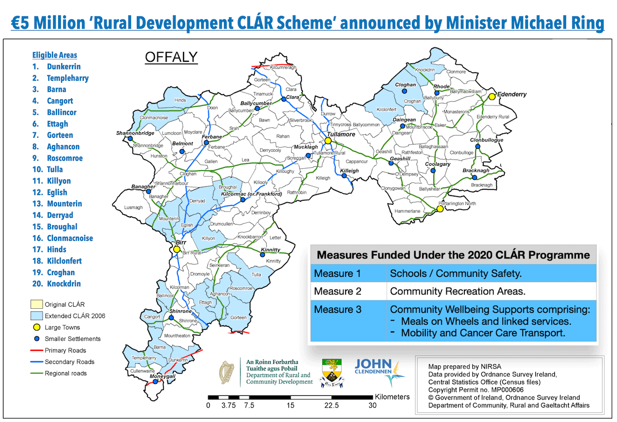 Clár Press Release Offaly 2020-05-25